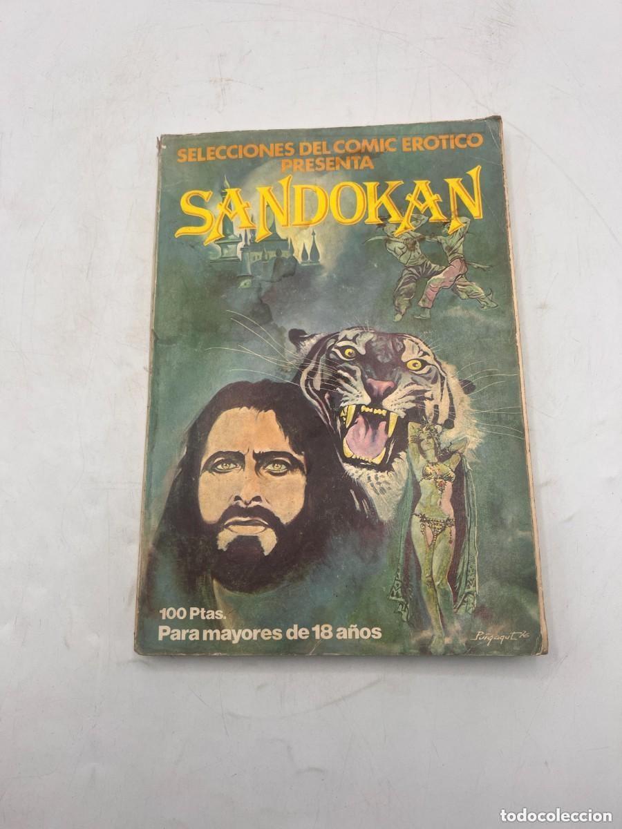 Tebeos: Sandok&aacute;n - Selecciones del C&oacute;mic Er&oacute;tico (Ediciones Actuales, 1976) - Foto 1