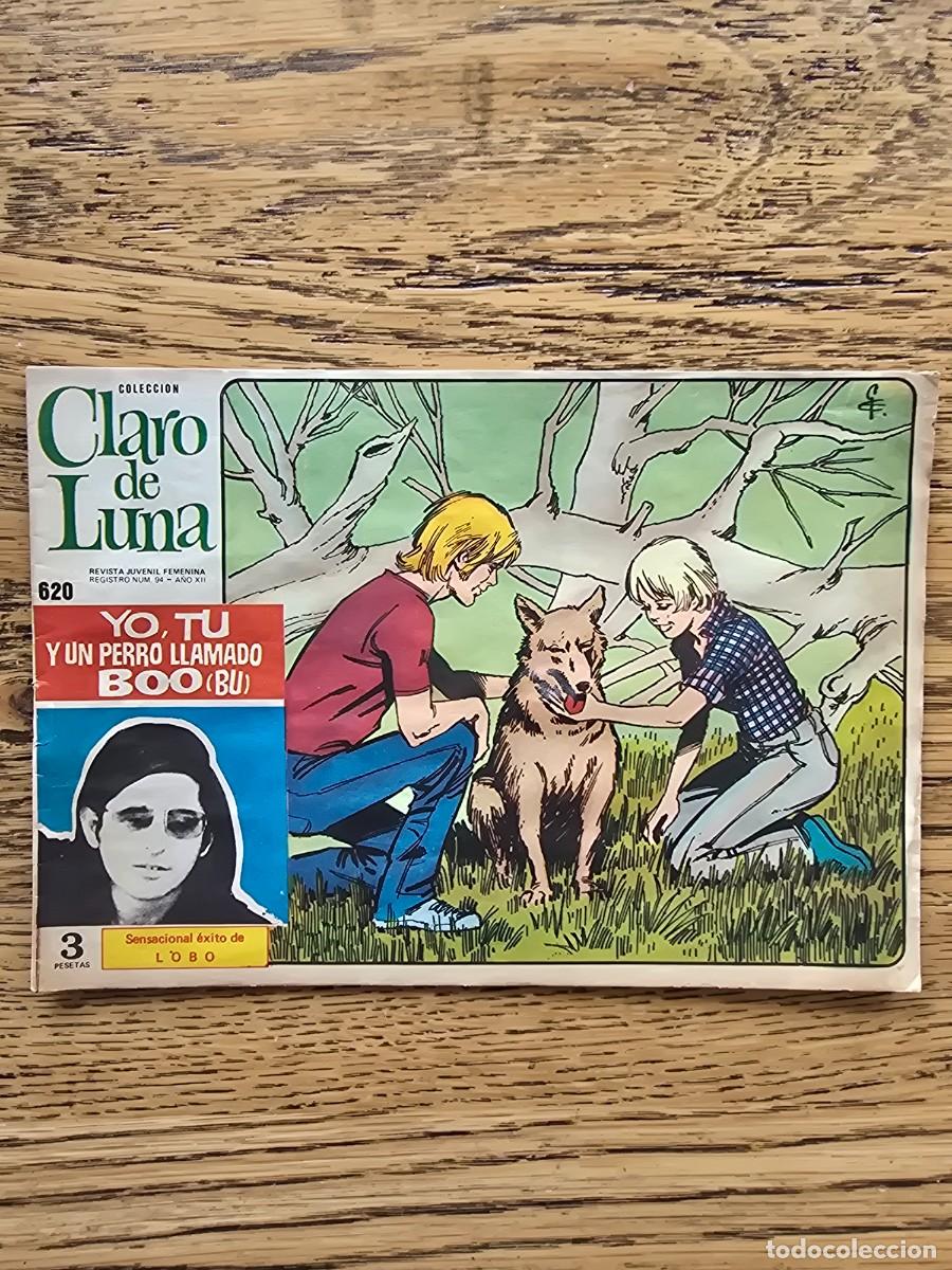 Tebeos: CLARO DE LUNA n&deg; 620 &uacute;ltimo de la colecci&oacute;n - Foto 1
