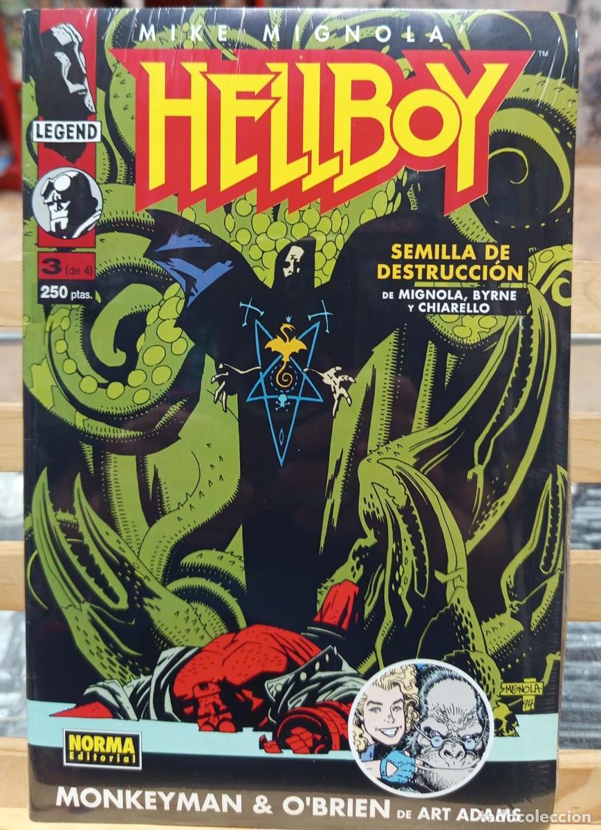 Tebeos: HELLBOY SEMILLA DE DESTRUCCION 3 NORMA - Foto 1