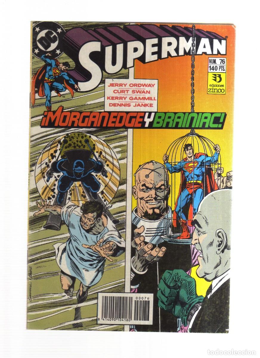 Tebeos: SUPERMAN MORGANEDGE Y BRAINIAC N,76 - Foto 1