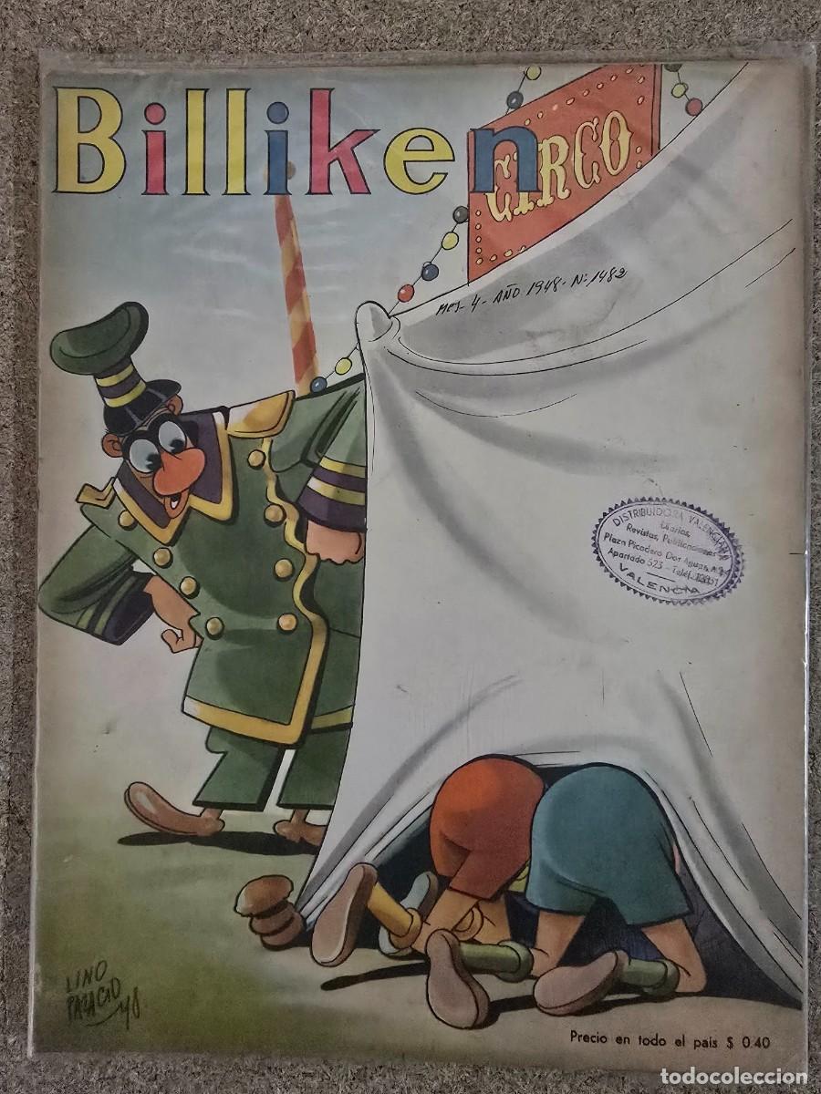 Tebeos: Billiken 1482.A&ntilde;o 1948 - Foto 1