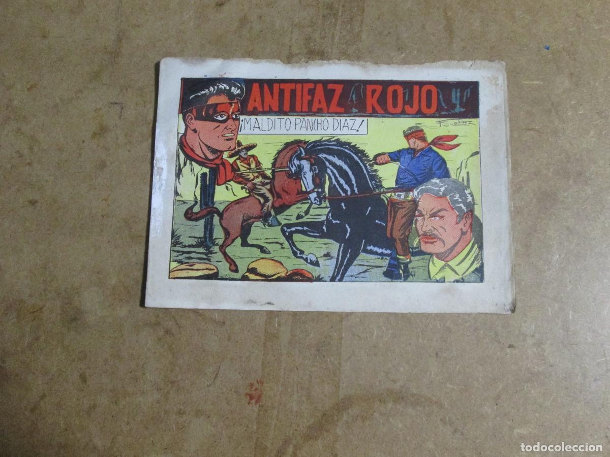 Tebeos: antifaz rojo n&ordm; 3, publicaciones E.C.E. 1953 - Foto 1