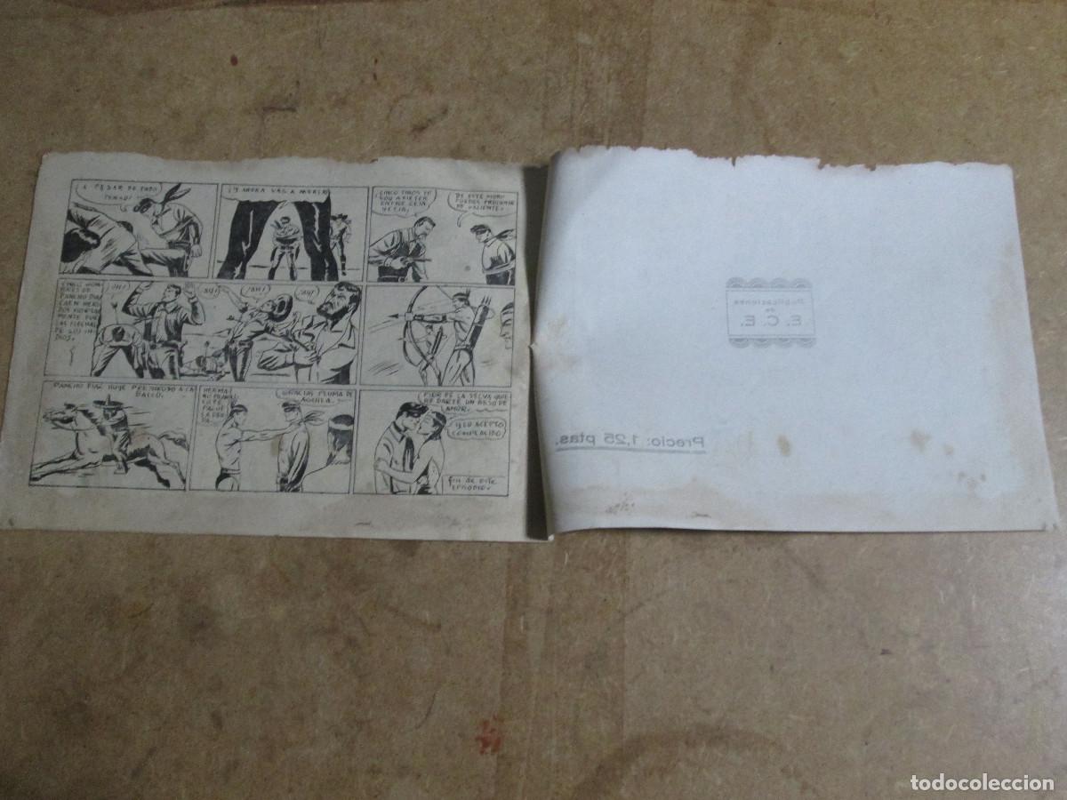 Tebeos: antifaz rojo n&ordm; 3, publicaciones E.C.E. 1953 - Foto 3