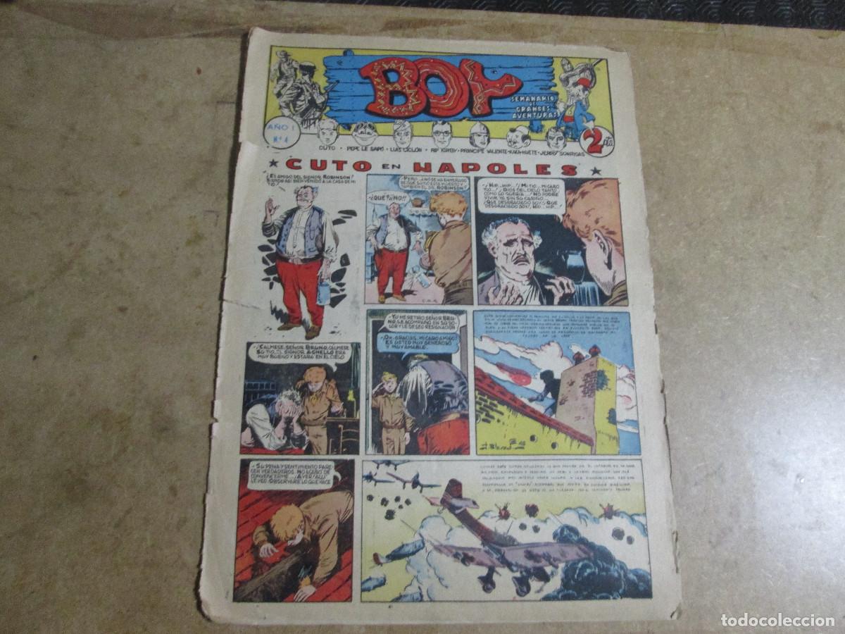 Tebeos: boy n&ordm; 4, editorial boy 1953 - Foto 1
