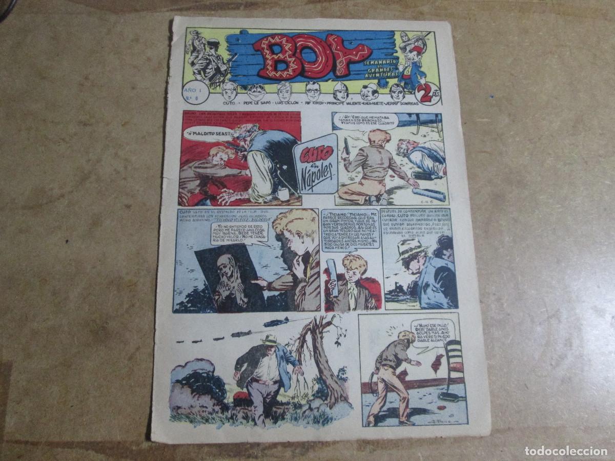 Tebeos: boy n&ordm; 6, editorial boy 1953 - Foto 1