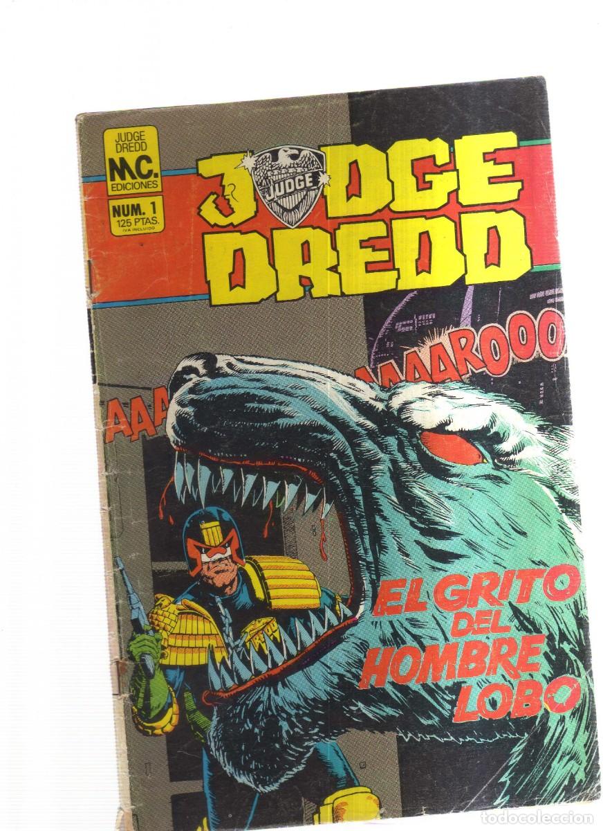Tebeos: JUDGE DREDD EL CRITO DEL HOMBRE LOBO N,1 - Foto 1