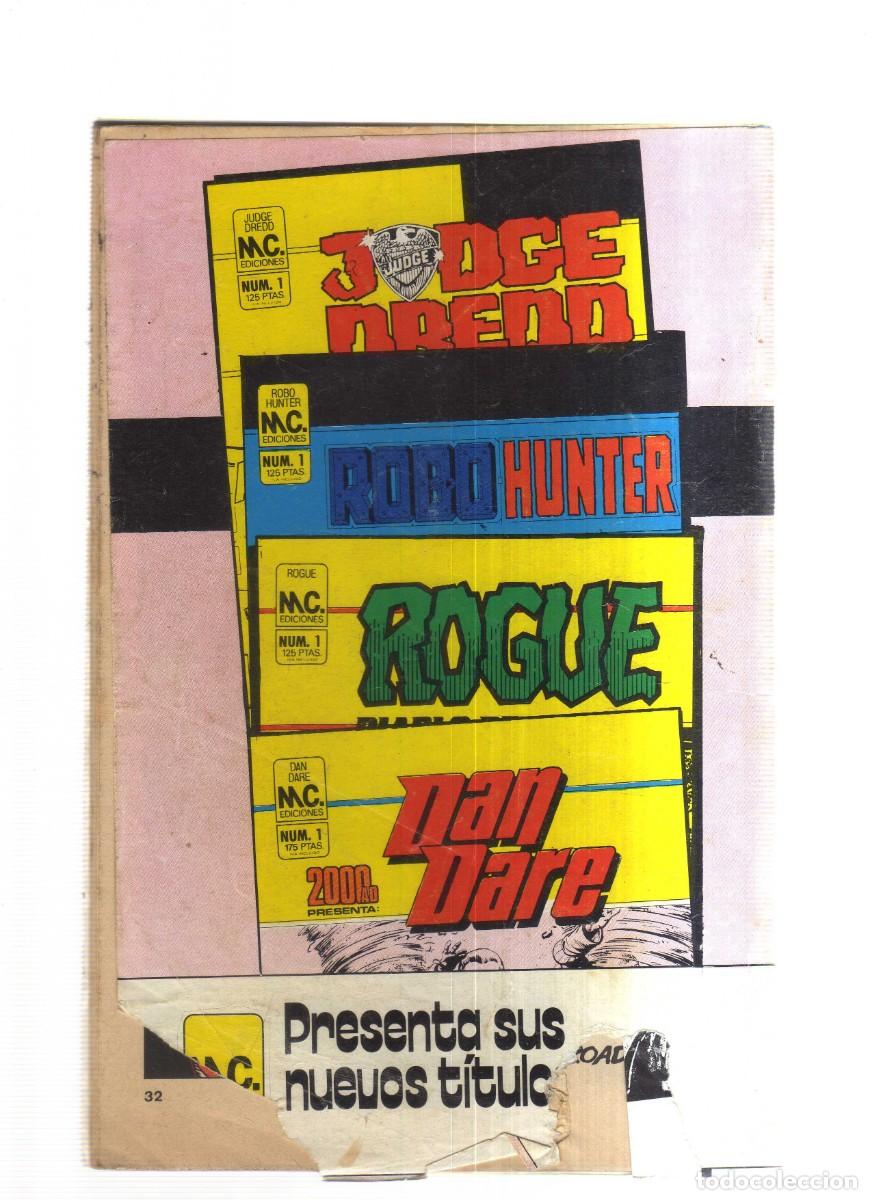 Tebeos: JUDGE DREDD EL CRITO DEL HOMBRE LOBO N,1 - Foto 2