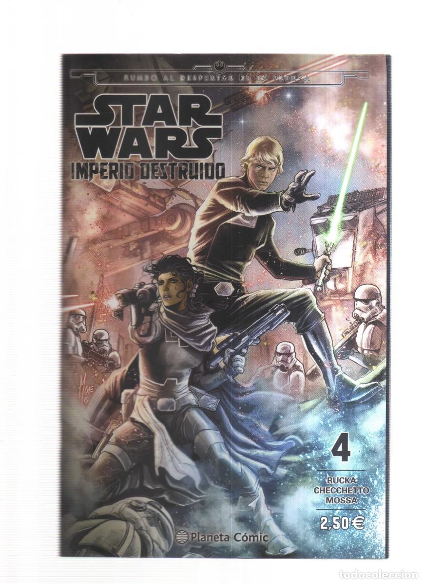 Tebeos: STAR WARS IMPERIO DESTRUIDO N,4 - Foto 1