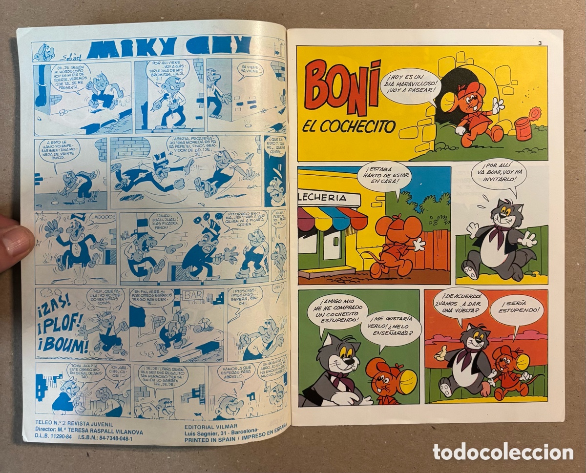 Tebeos: TELEO N&deg; 2 (EDITORIAL VILMAR 1984). - Foto 2