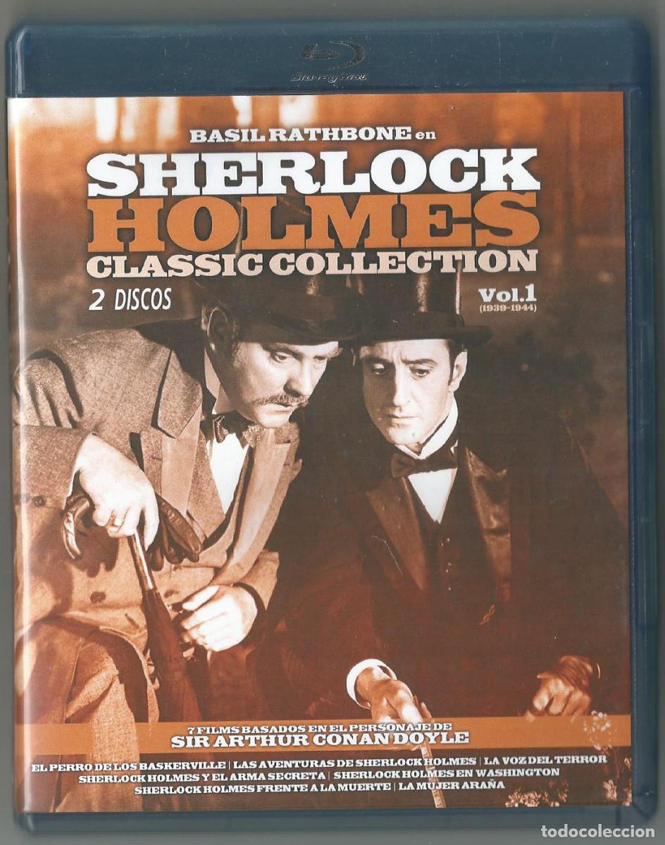 Tebeos: BLU-RAY DISC 2 DISCOS SHERLOCK HOLMES VOL.1 - Foto 1