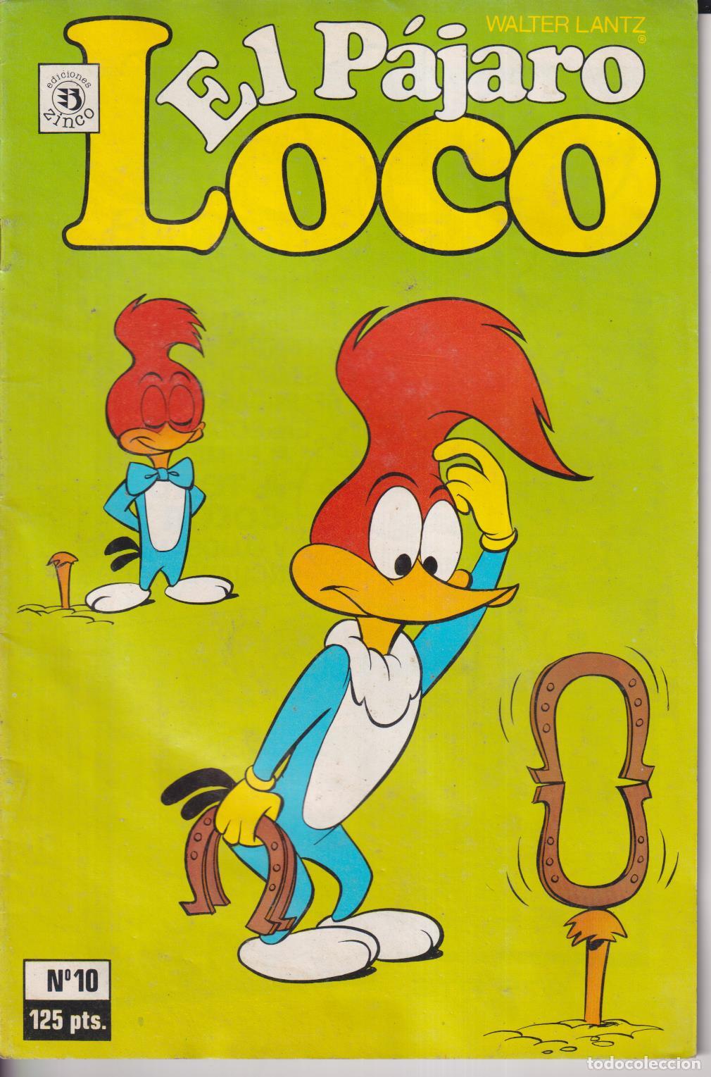 Tebeos: El P&aacute;jaro loco n&ordm; 10. Zinco - Foto 1