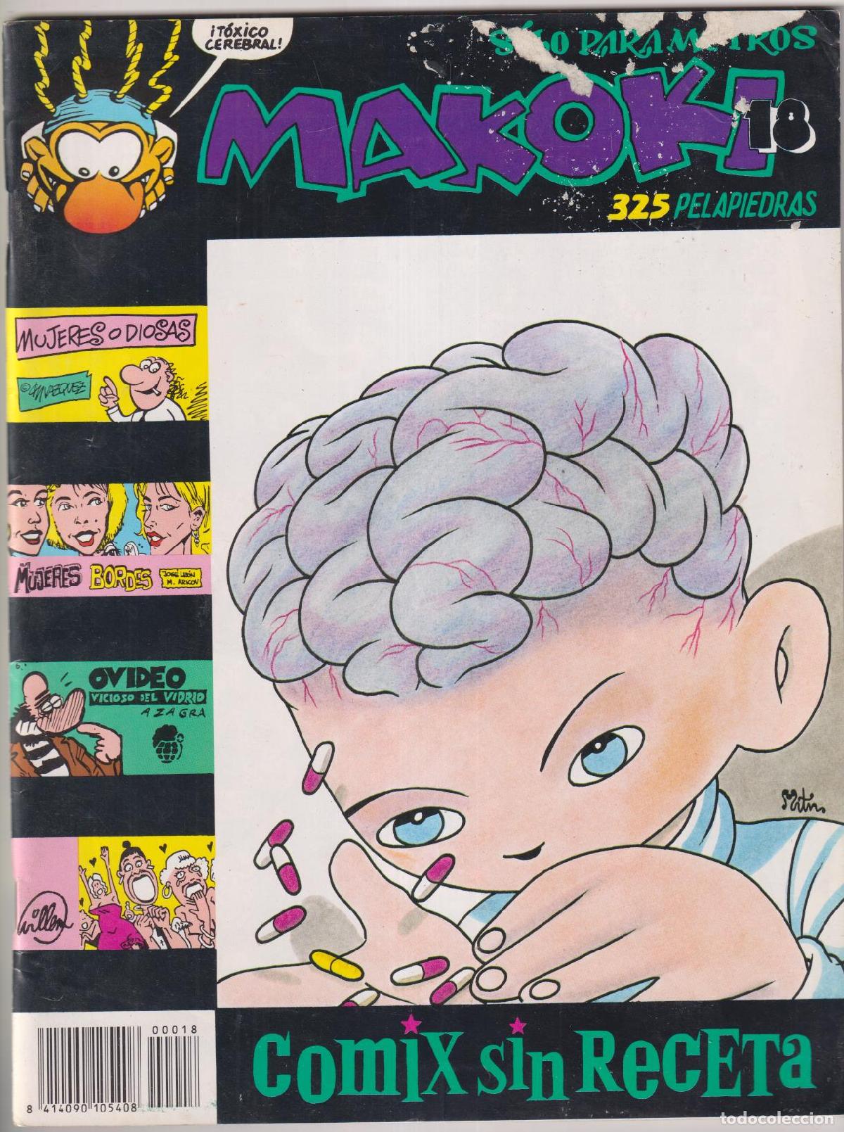 Tebeos: Makoki n&ordm; 18. Contiene cuadernillo interior - Foto 1