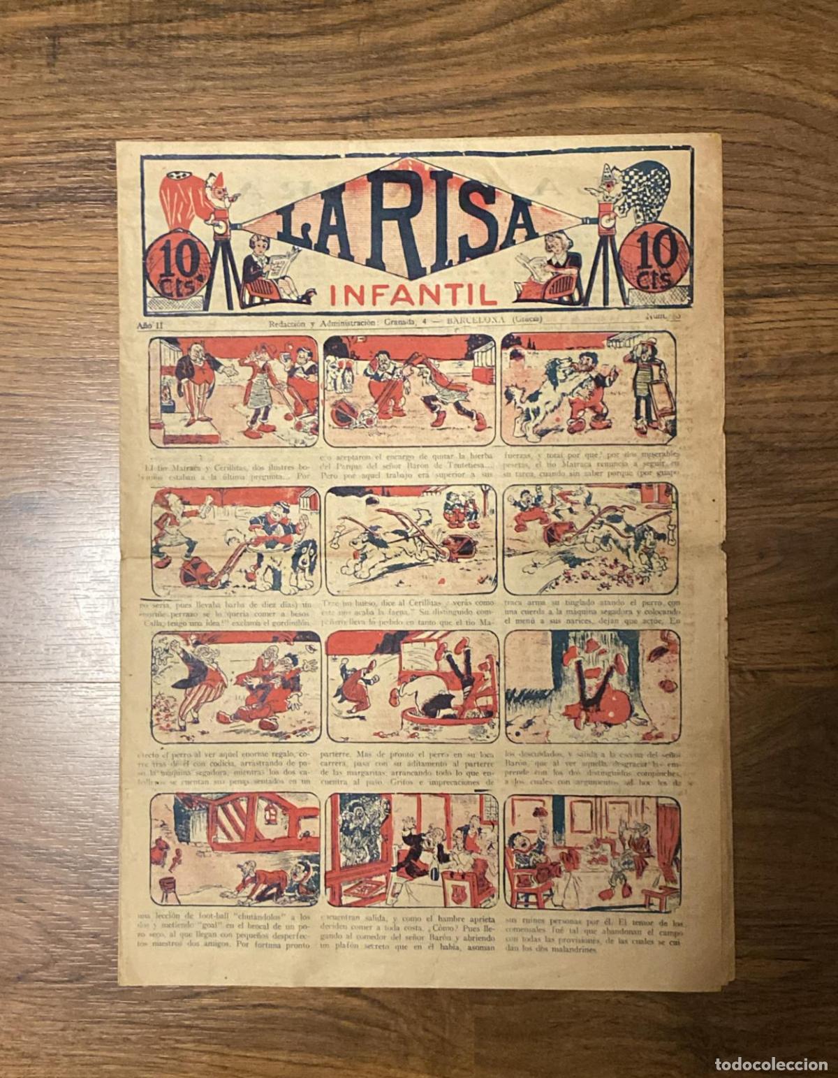 Tebeos: La Risa Infantil n&ordm; 90. Editorial Marco 1924 - Foto 1
