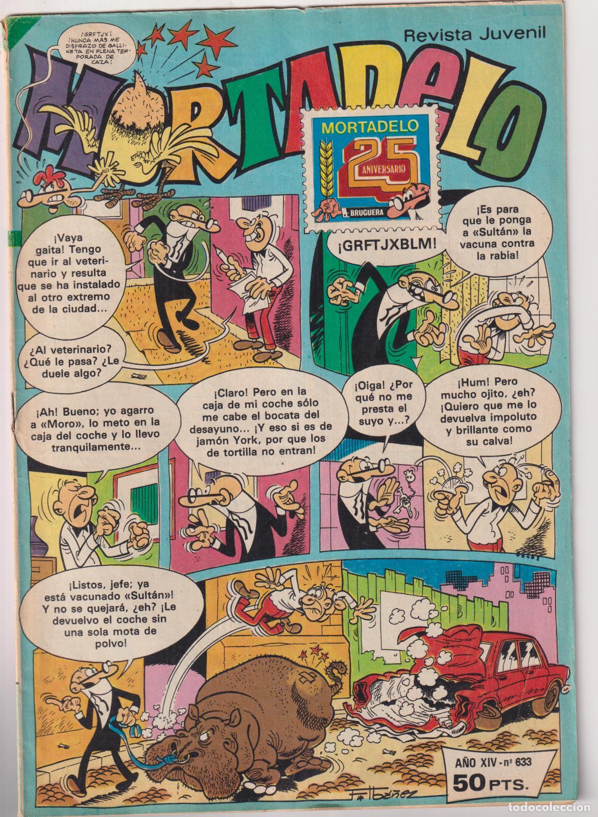 Tebeos: Mortadelo n&ordm; 633. Bruguera - Foto 1
