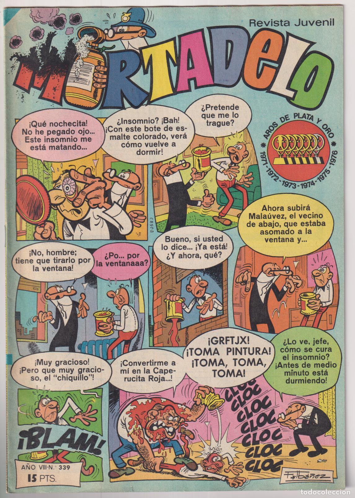 Tebeos: Mortadelo n&ordm; 339. Bruguera - Foto 1
