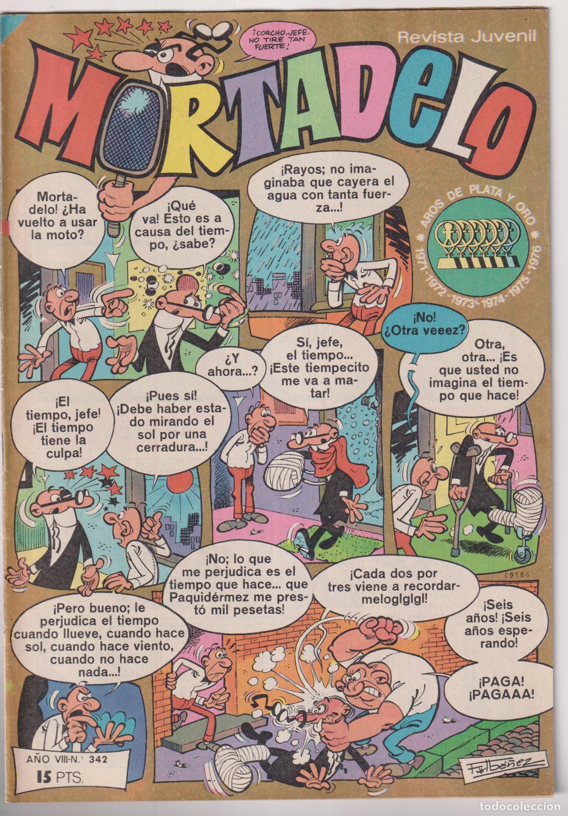 Tebeos: Mortadelo n&ordm; 342. Bruguera - Foto 1
