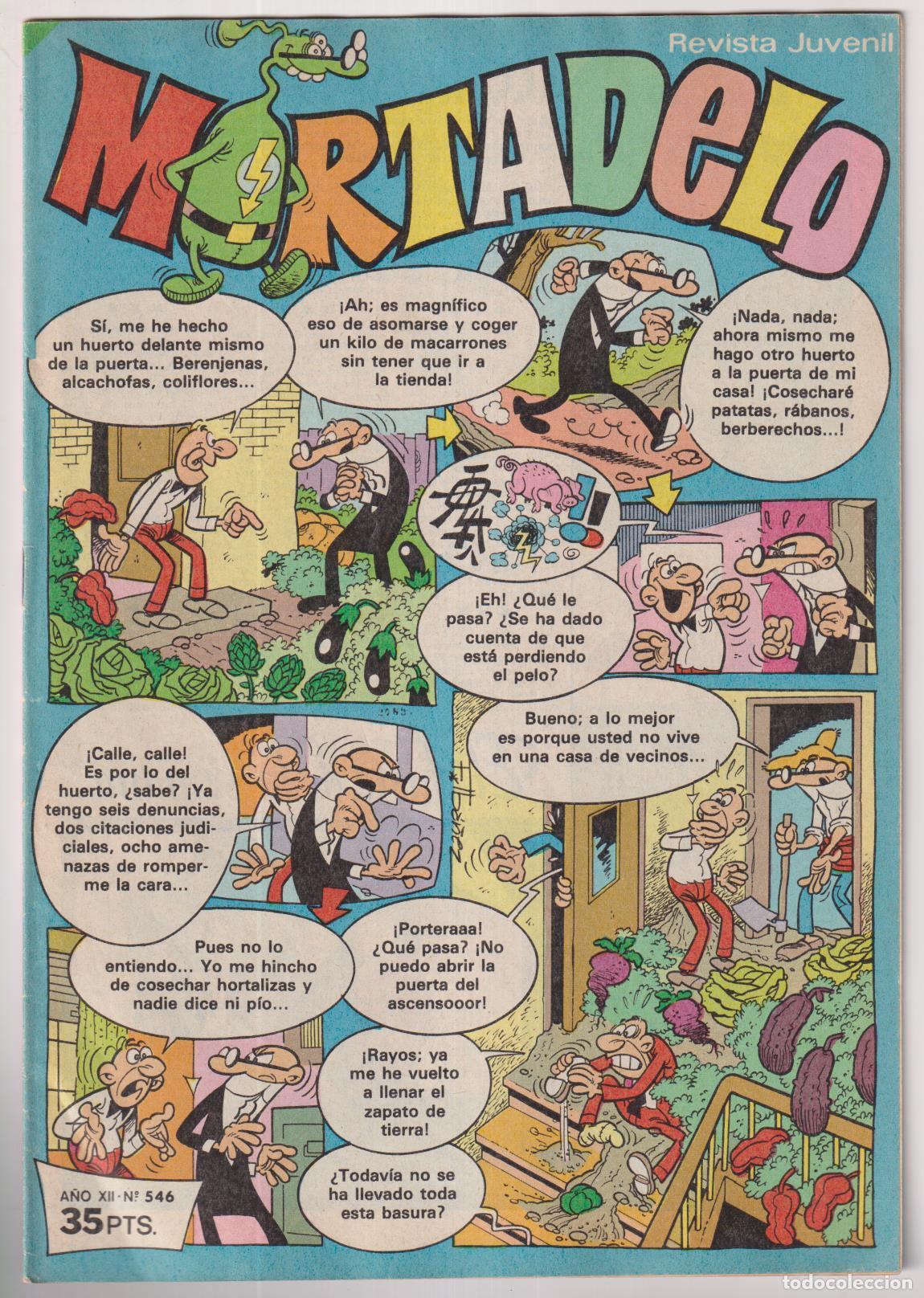 Tebeos: Mortadelo n&ordm; 546. Bruguera - Foto 1