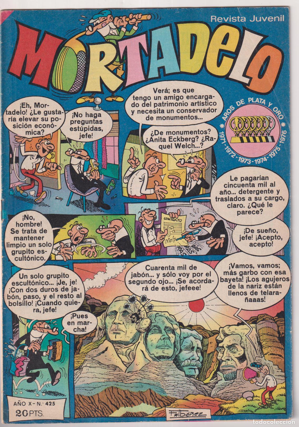 Tebeos: Mortadelo n&ordm; 425. Bruguera - Foto 1