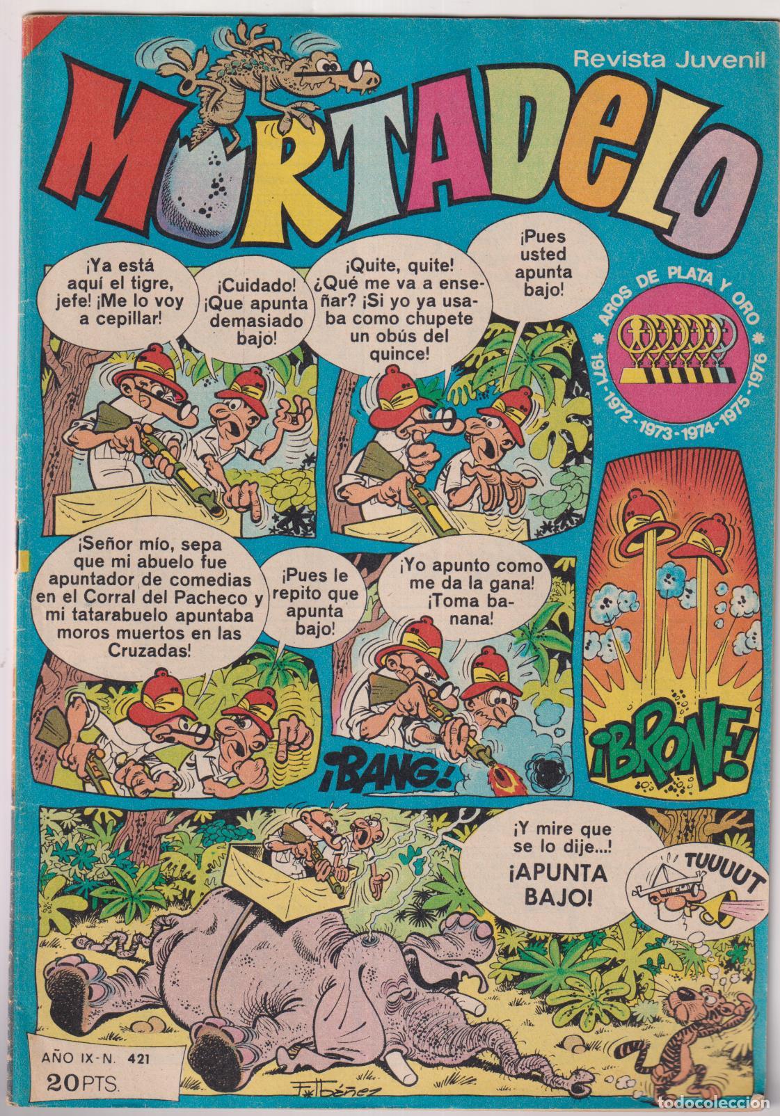 Tebeos: Mortadelo n&ordm; 421. Bruguera - Foto 1