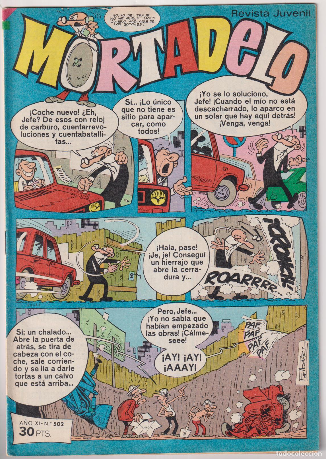 Tebeos: Mortadelo n&ordm; 502. Bruguera - Foto 1