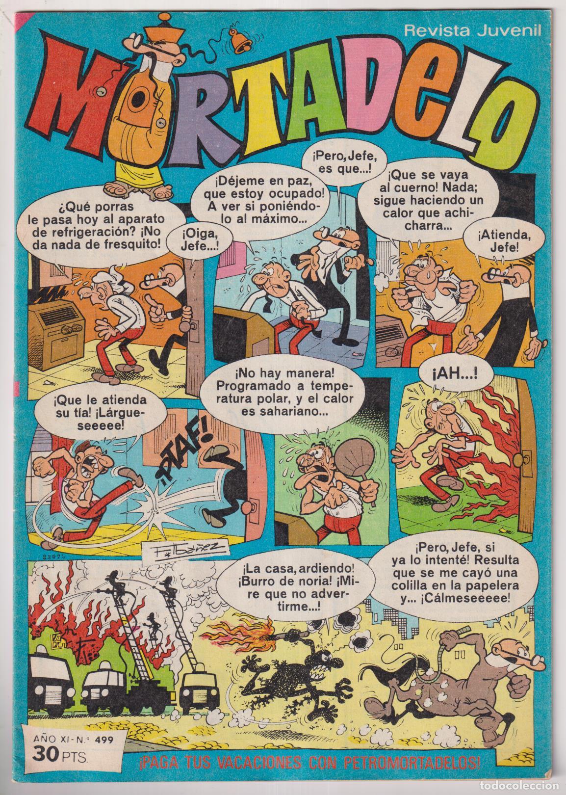 Tebeos: Mortadelo n&ordm; 499. Bruguera - Foto 1