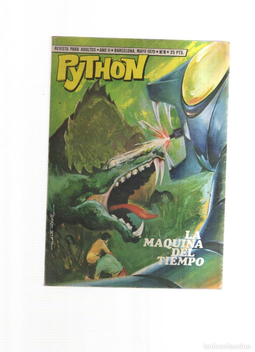 Tebeos: PYTHON LA MAQUINA DEL TIEMPO N,8 - Foto 1