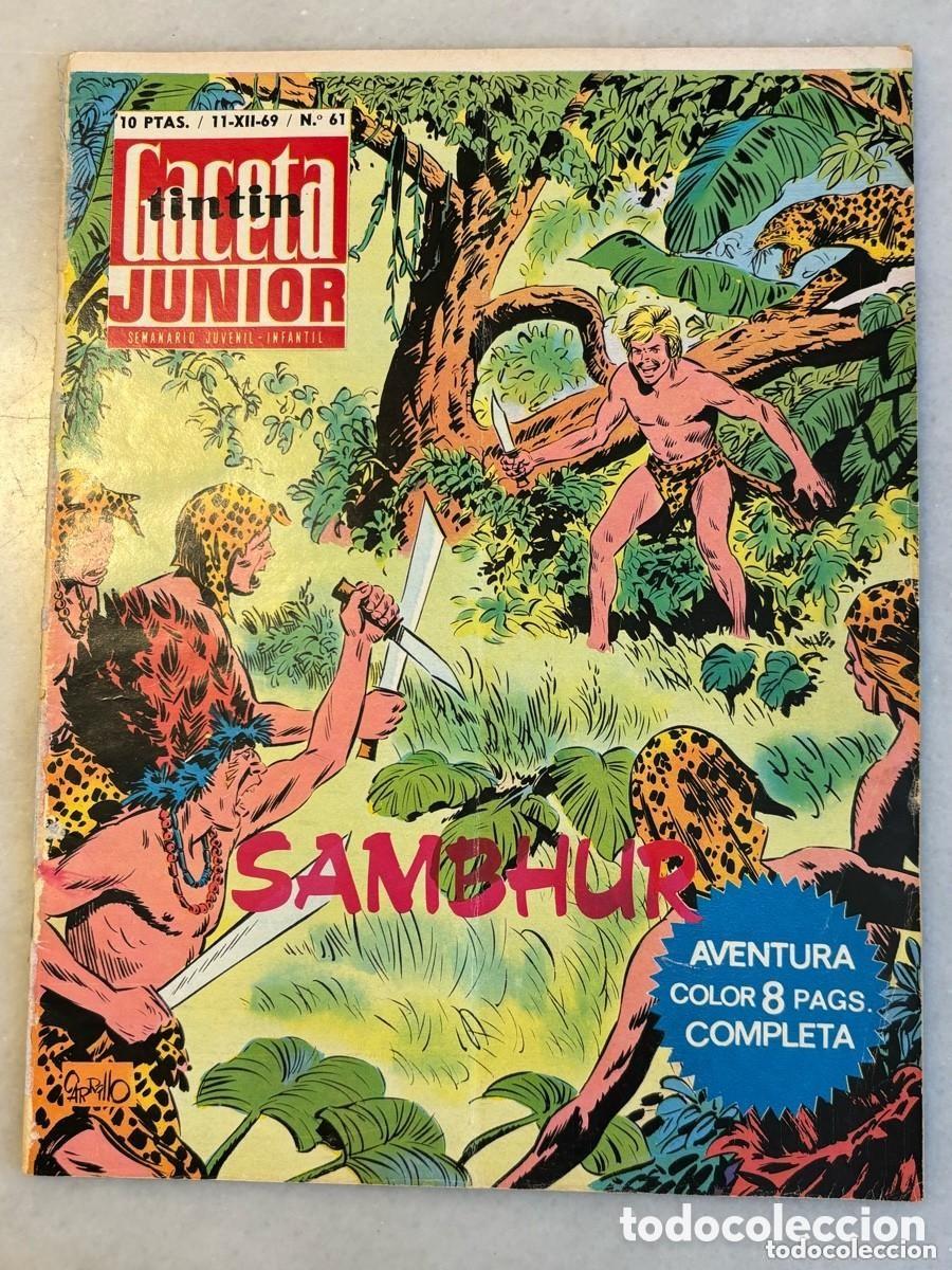 Tebeos: Gaceta junior n&ordm; 61 . 1969 - Foto 1