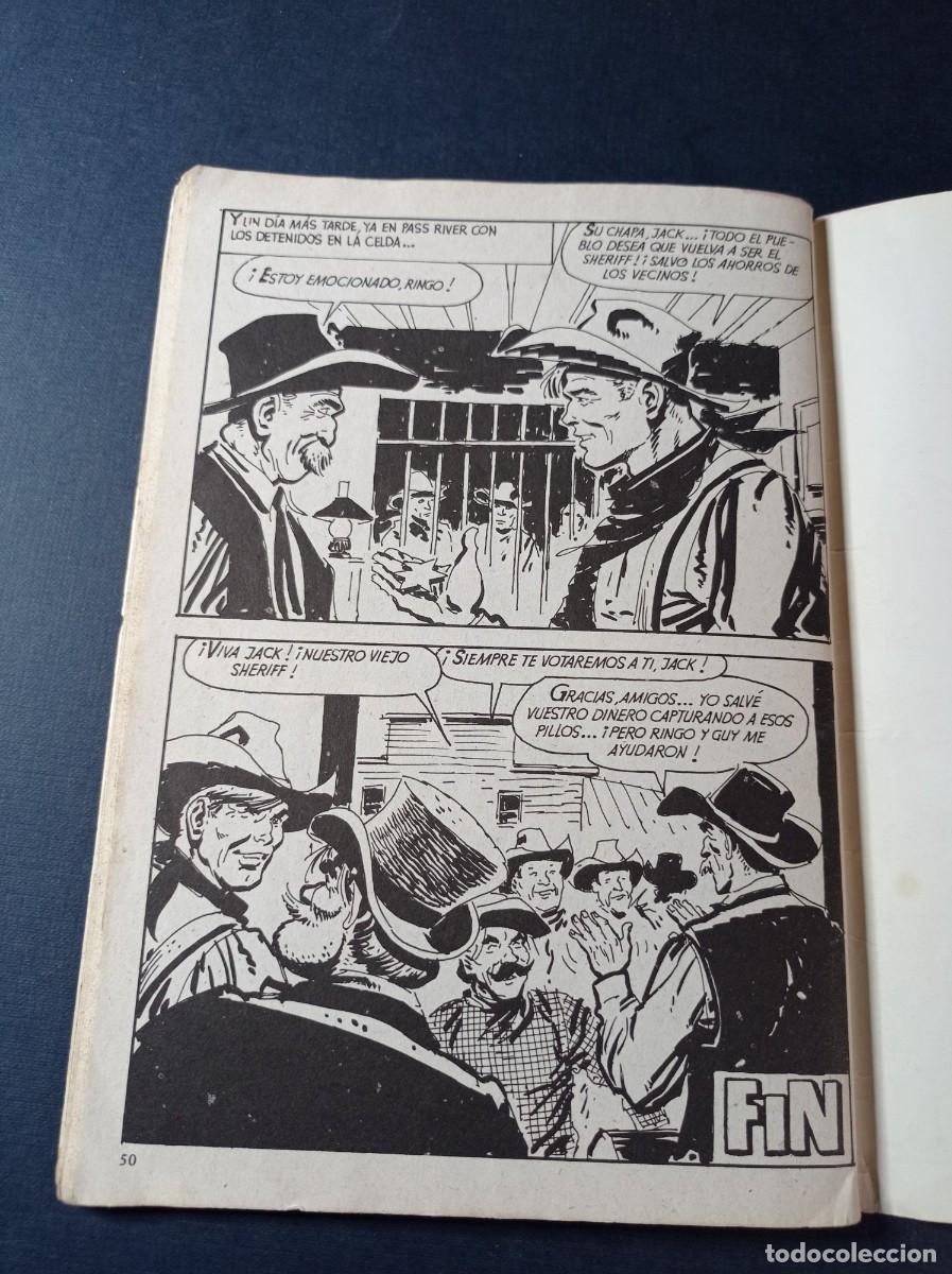 Tebeos: RINGO LEY N&ordm; 22. ELECCIONES EN PASS RIVER. EDICIONES ALONSO, 1979. VER ++++ - Foto 5