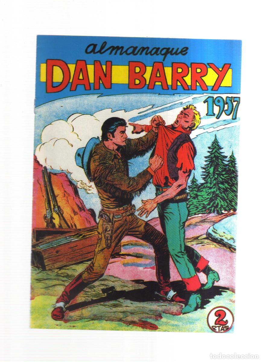 Tebeos: DAN BARRY ALMANAQUE 1957 REEDICION - Foto 1