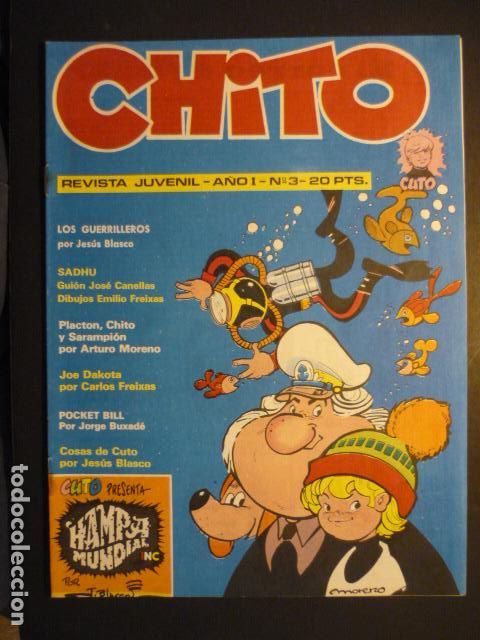 Tebeos: CHITO N&ordm; 3 REVISTA JUVENIL - Foto 1