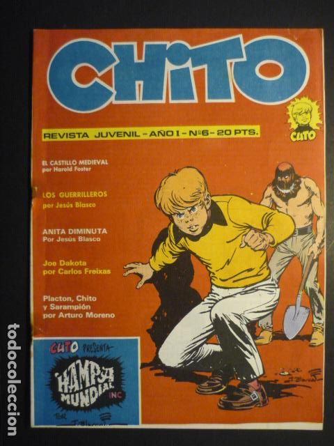 Tebeos: CHITO N&ordm; 6 REVISTA JUVENIL - Foto 1