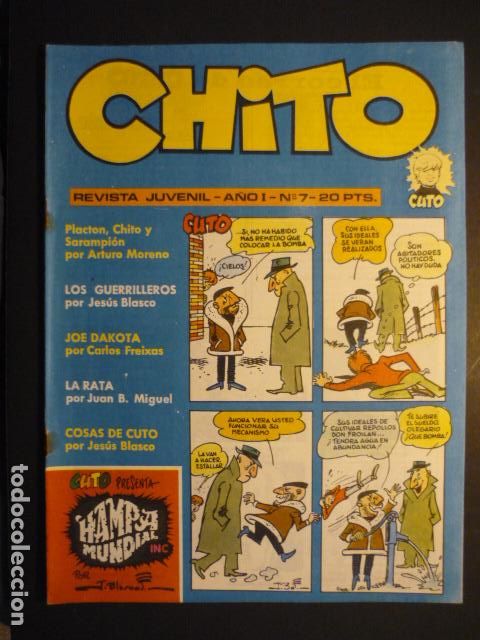 Tebeos: CHITO N&ordm; 7 REVISTA JUVENIL - Foto 1