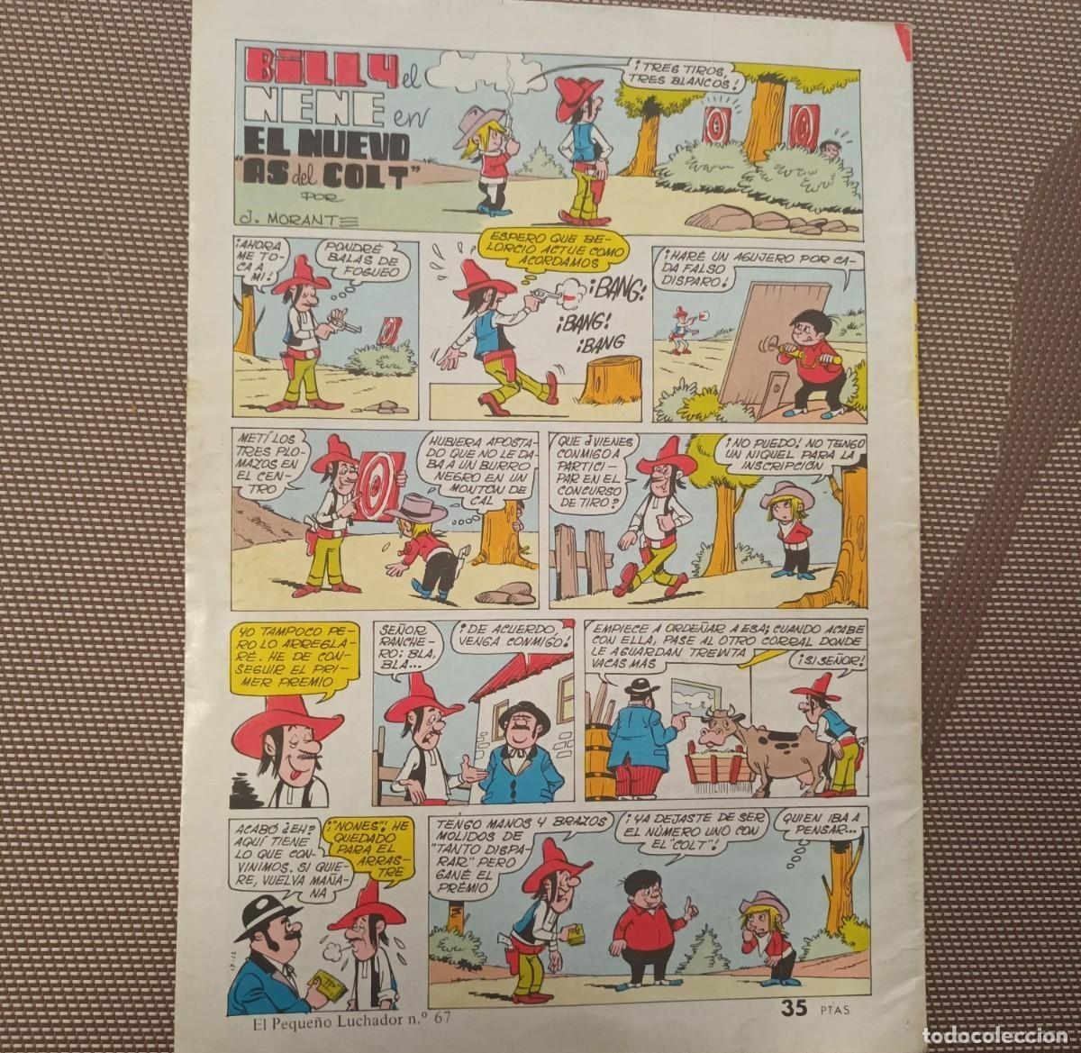 Tebeos: COMIC &rdquo;EL PEQUE&Ntilde;O LUCHADOR&rdquo;&rdquo; N&ordm; 67 DE EDIVAL - Foto 2