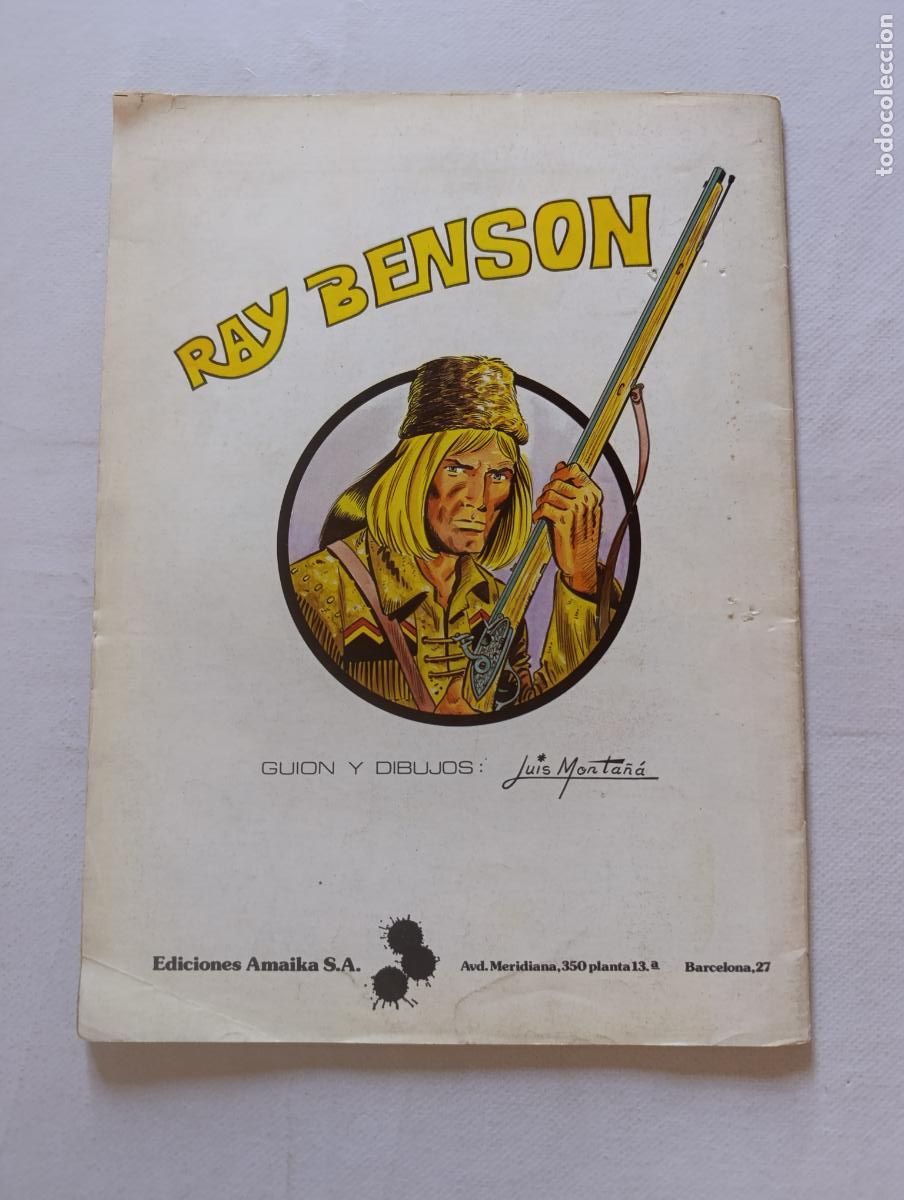 Tebeos: RAY BENSON N&ordm; 1 - AMAIKA (252) - Foto 3