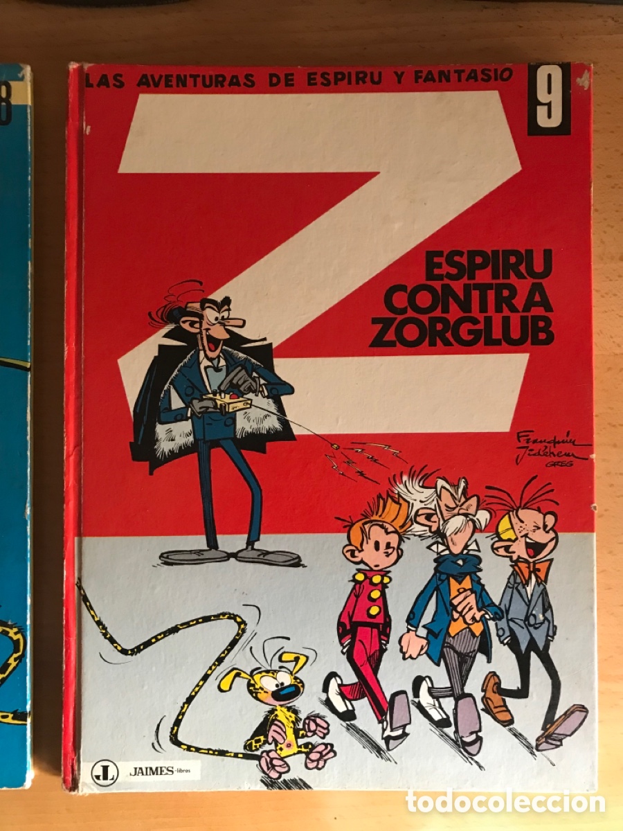 Tebeos: Tres albumes de Spirou y Fantasio - Foto 3