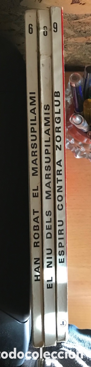 Tebeos: Tres albumes de Spirou y Fantasio - Foto 4