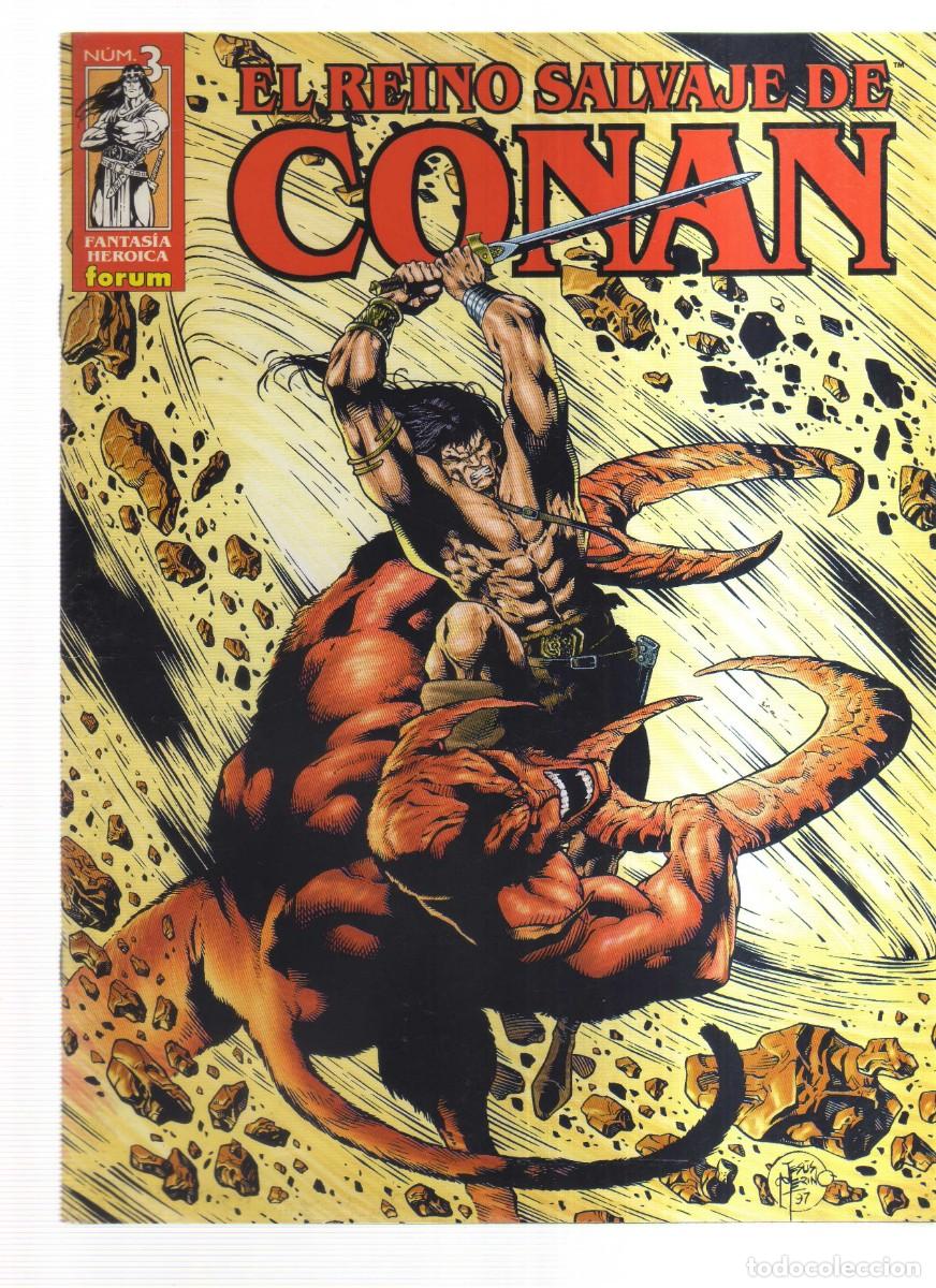 Tebeos: CONAN EL REINO SALVAJE N,3 FORUM - Foto 1