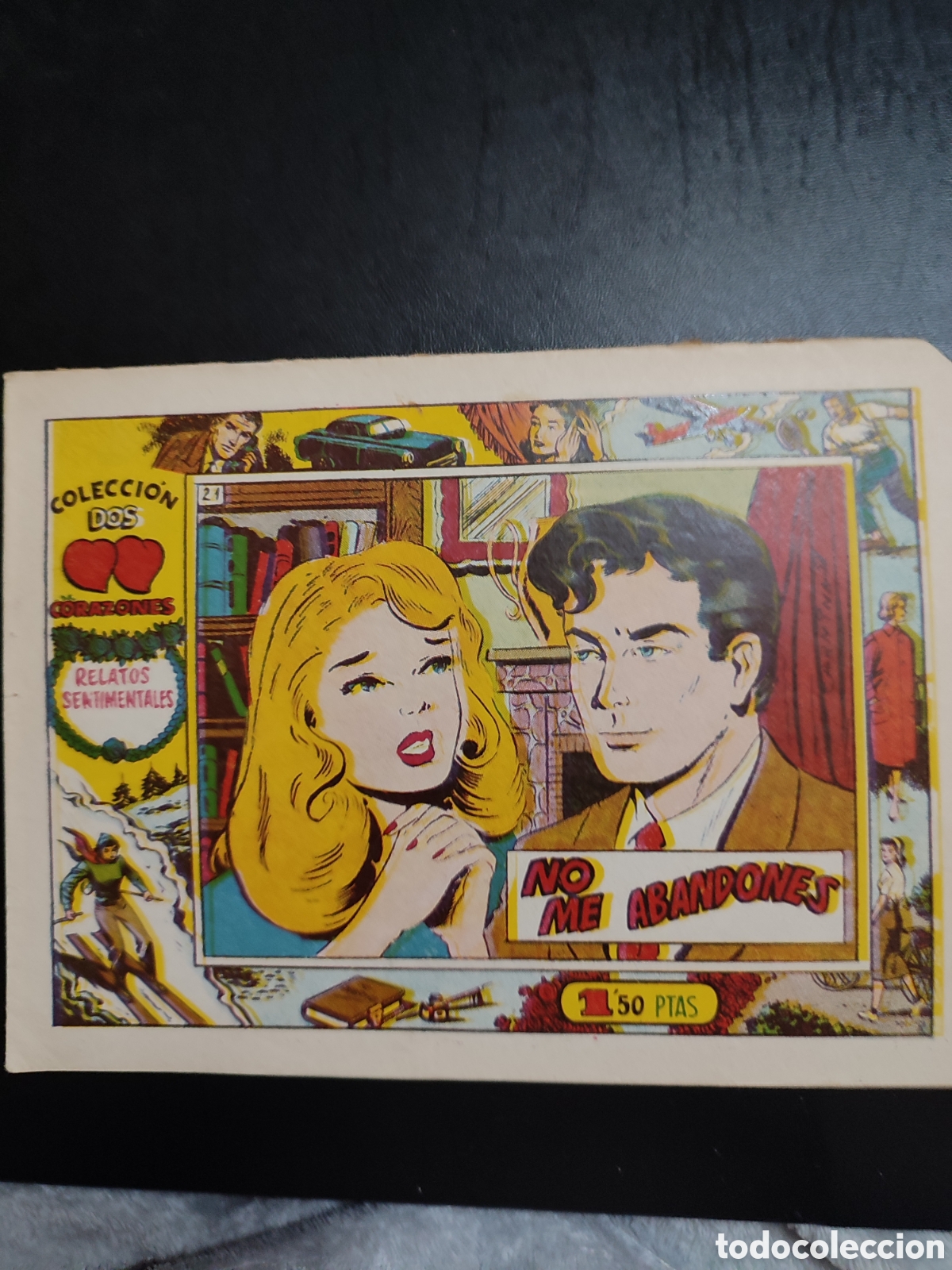 Tebeos: Colecci&oacute;n dos corazones n&uacute;m 21 - Foto 1
