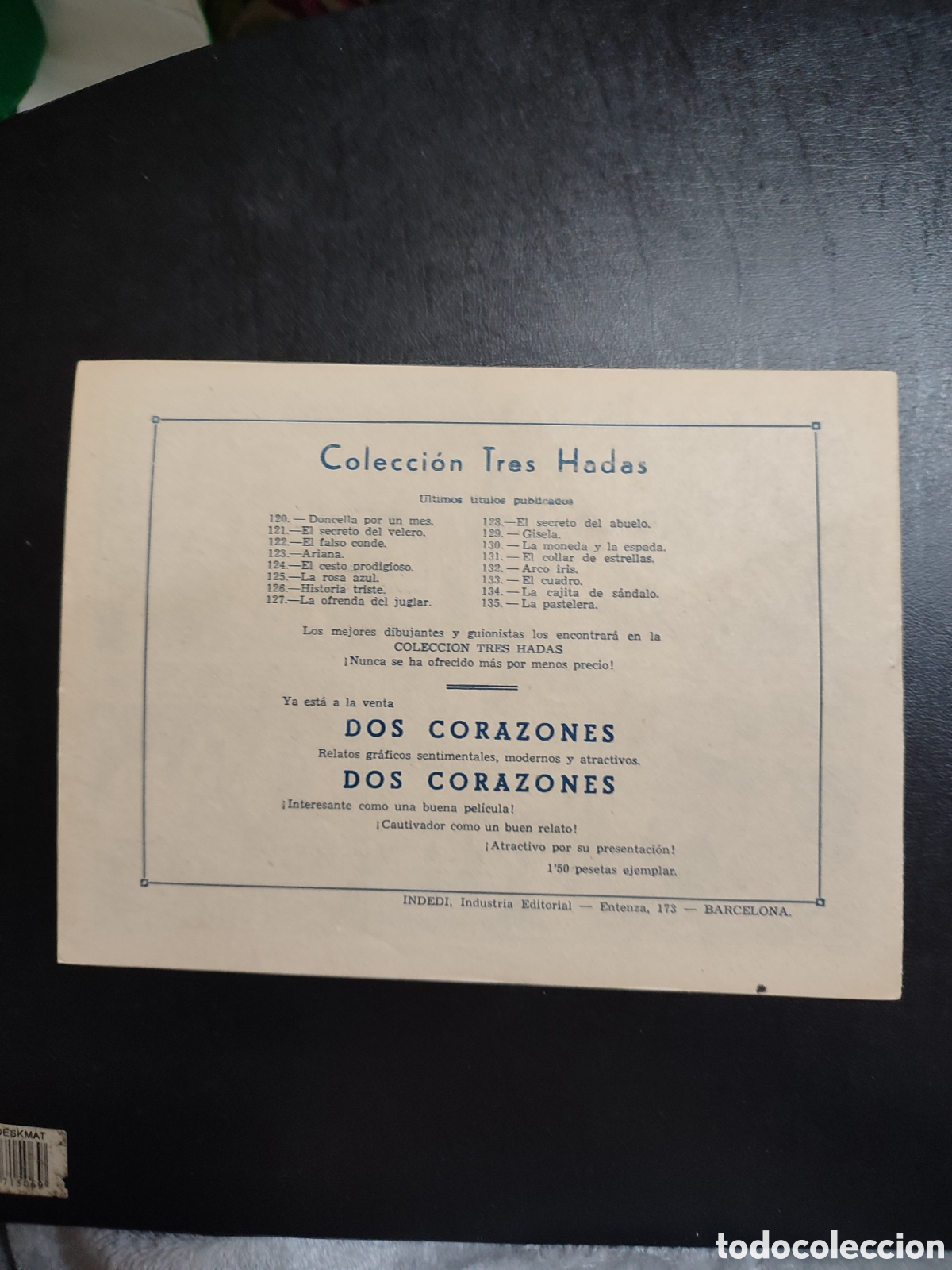 Tebeos: TEBEO - COLECCION TRES HADAS- N&ordm; 135 - Foto 2