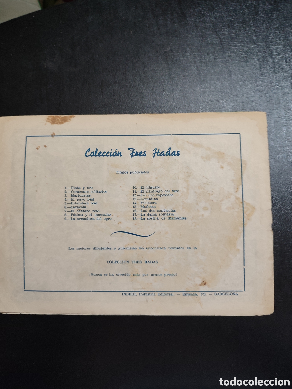 Tebeos: TEBEO - COLECCION TRES HADAS- N&ordm; 18 - Foto 2