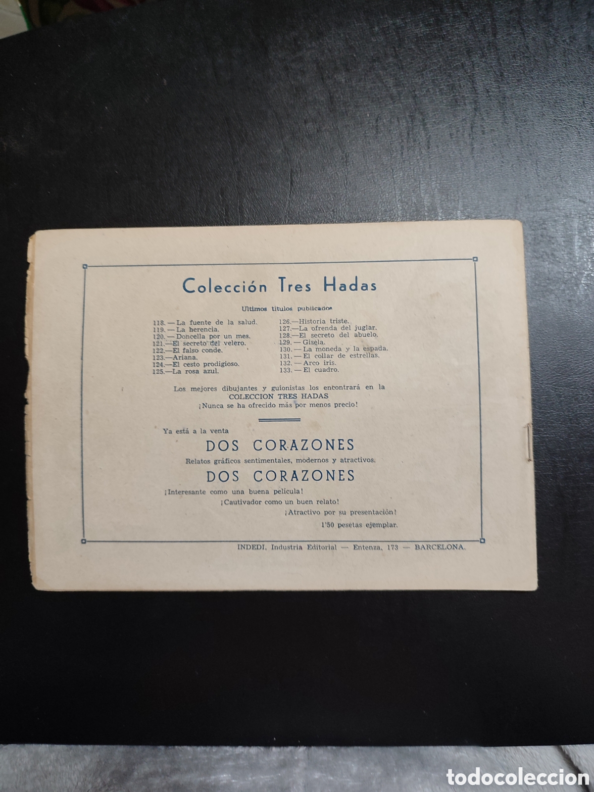 Tebeos: TEBEO - COLECCION TRES HADAS- N&ordm; 133 - Foto 2