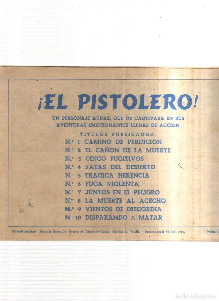 Tebeos: EL PISTOLERO 10 EJEMPLARES COLECCION COMPLETA ORIGINAL - Foto 2