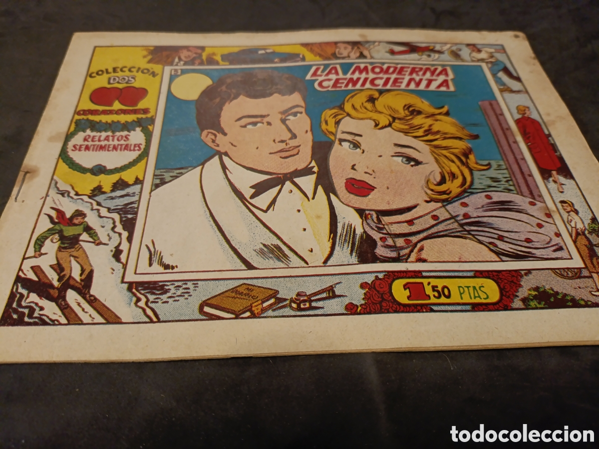 Tebeos: Lote de 5 ejemplares Colecci&oacute;n dos corazones - Foto 5