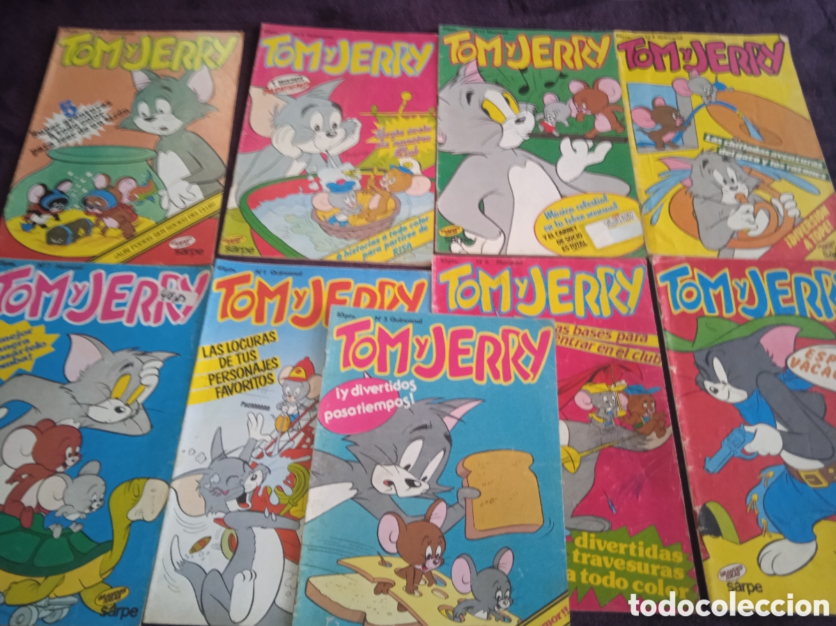 Tebeos: TOM Y JERRY - LOTE DE 9 EJEMPLARES : SARPE - Foto 1