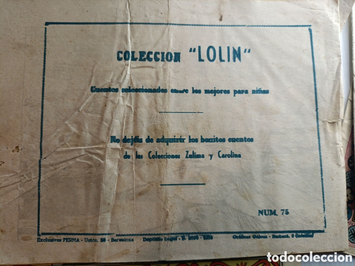 Tebeos: Coleccion LOLIN El Millonario .Num 75 - Foto 2