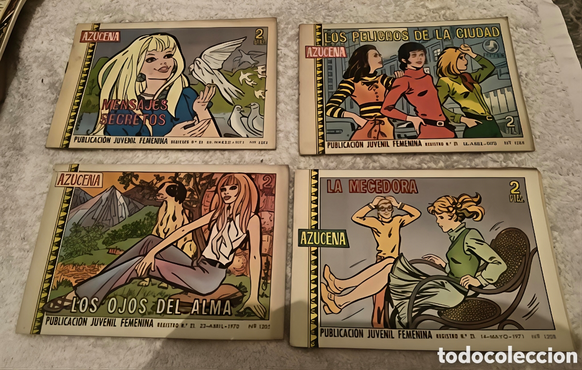Tebeos: Colecci&oacute;n Azucena a&ntilde;os 60/70 - Foto 3