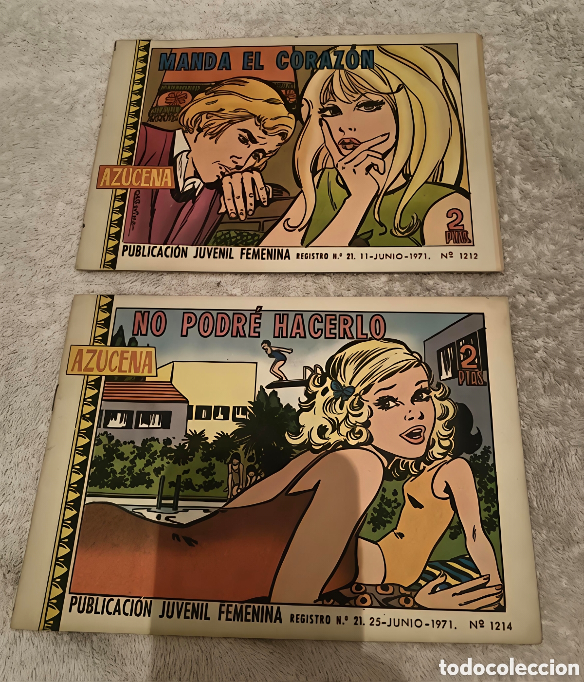 Tebeos: Colecci&oacute;n Azucena a&ntilde;os 60/70 - Foto 4