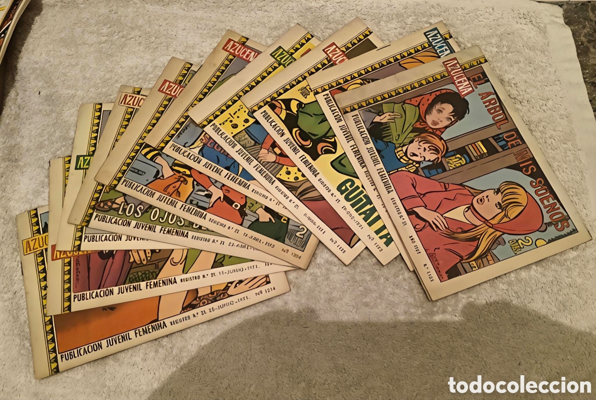 Tebeos: Colecci&oacute;n Azucena a&ntilde;os 60/70 - Foto 1