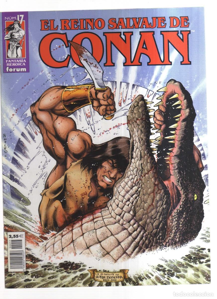 Tebeos: CONAN EL REINO SALVAJE N,17 FORUM - Foto 1