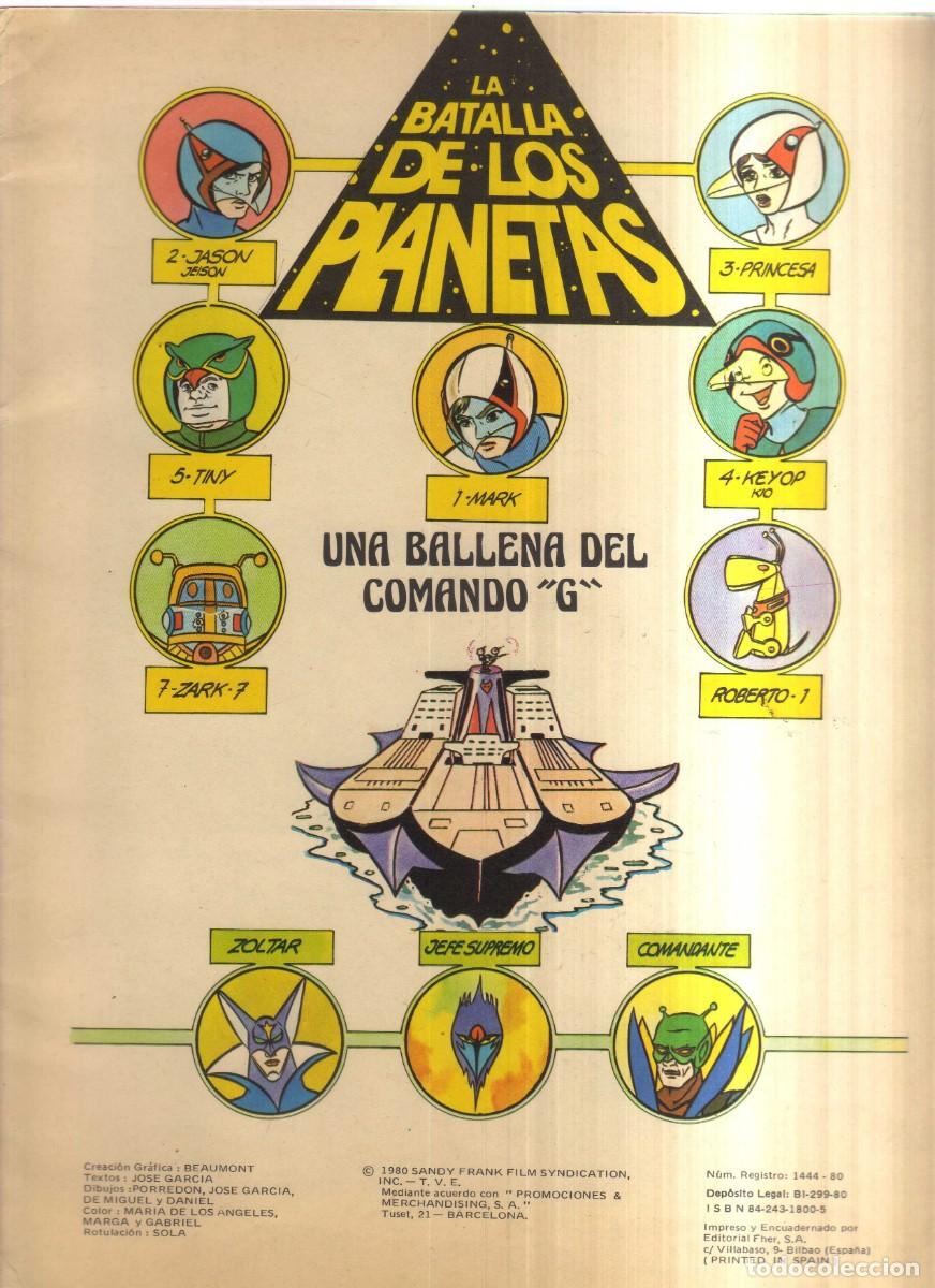Tebeos: LA BATALLA DE LOS PLANETAS N,4 - Foto 2